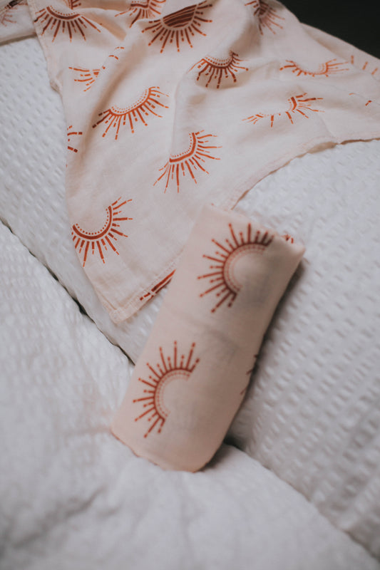 Mulltücher 2er Set - Sunset - 60x60cm