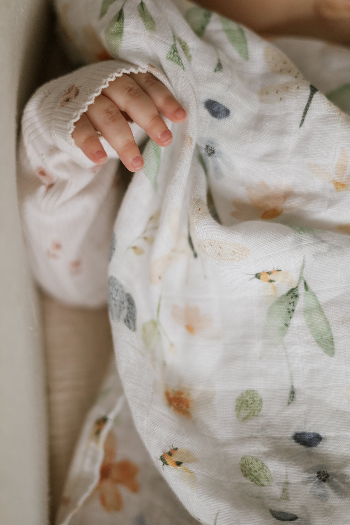 MUSSELIN XL SCHMUSETUCH - dreamy meadow (120x120 cm)