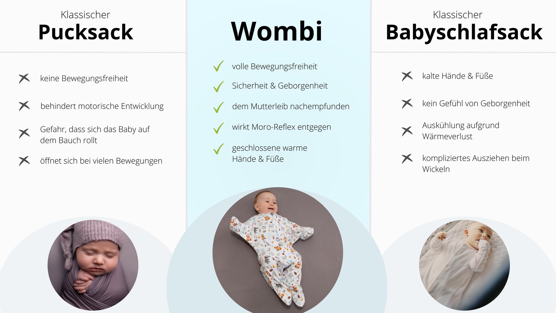 wombi schlafsack Winter Wombambino- Woodland – Limeberry