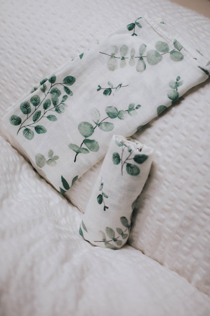 Mulltücher 2er Set - eucalyptus - 60x60cm