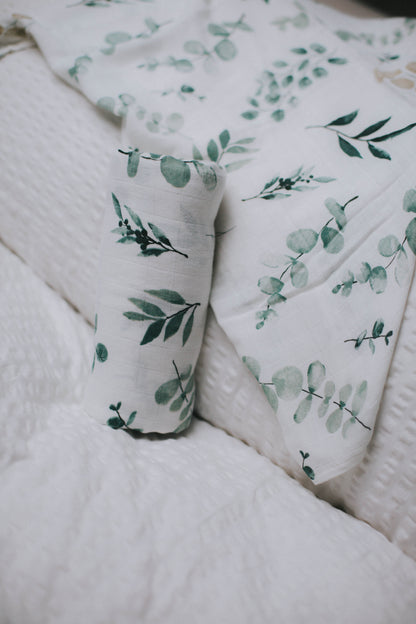 Mulltücher 2er Set - eucalyptus - 60x60cm
