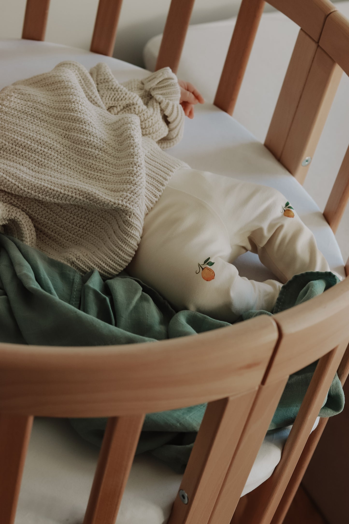 MUSSELIN XL SCHMUSETUCH - soft mint (120x120 cm)