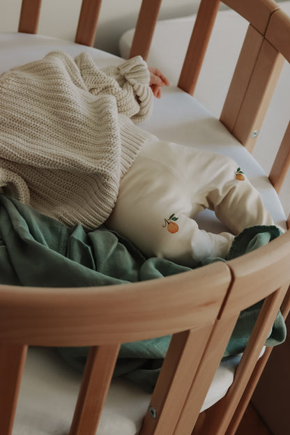 MUSSELIN XL SCHMUSETUCH - soft mint (120x120 cm)