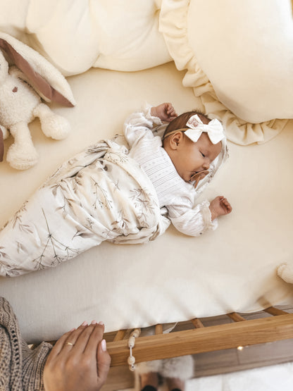 MUSSELIN XL SCHMUSETUCH - calm nature (120x120 cm)