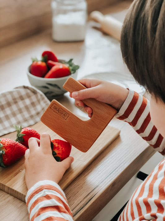 Holzmesser für Kinder, Babyschneider, Montessori-Geschenke