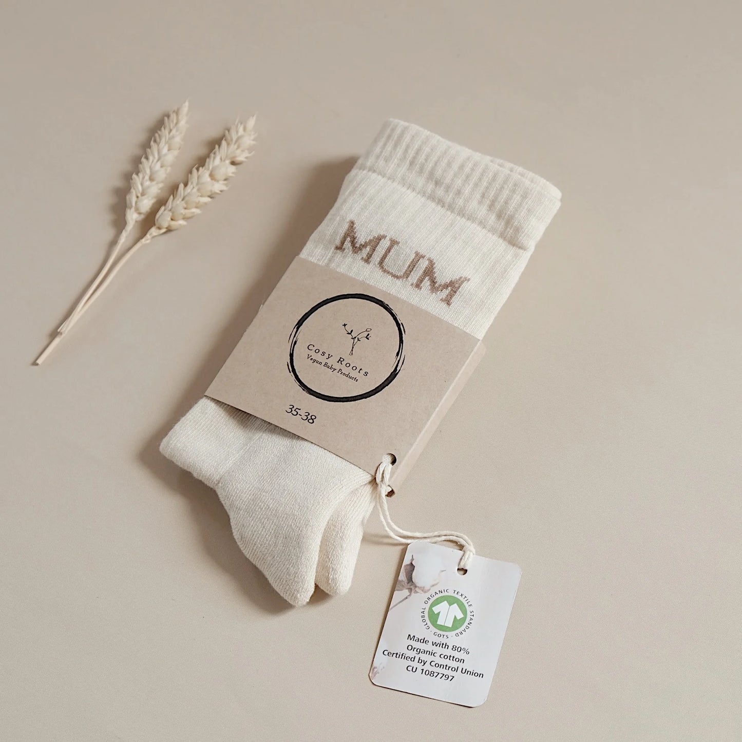 Organic Socks - MUM