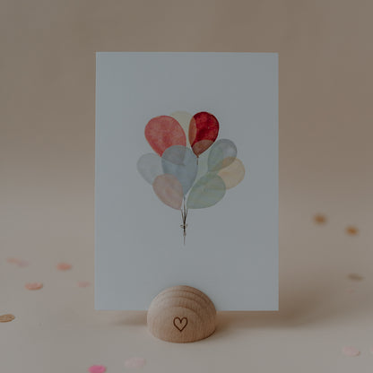 Aquarell Geschenkpostkarte