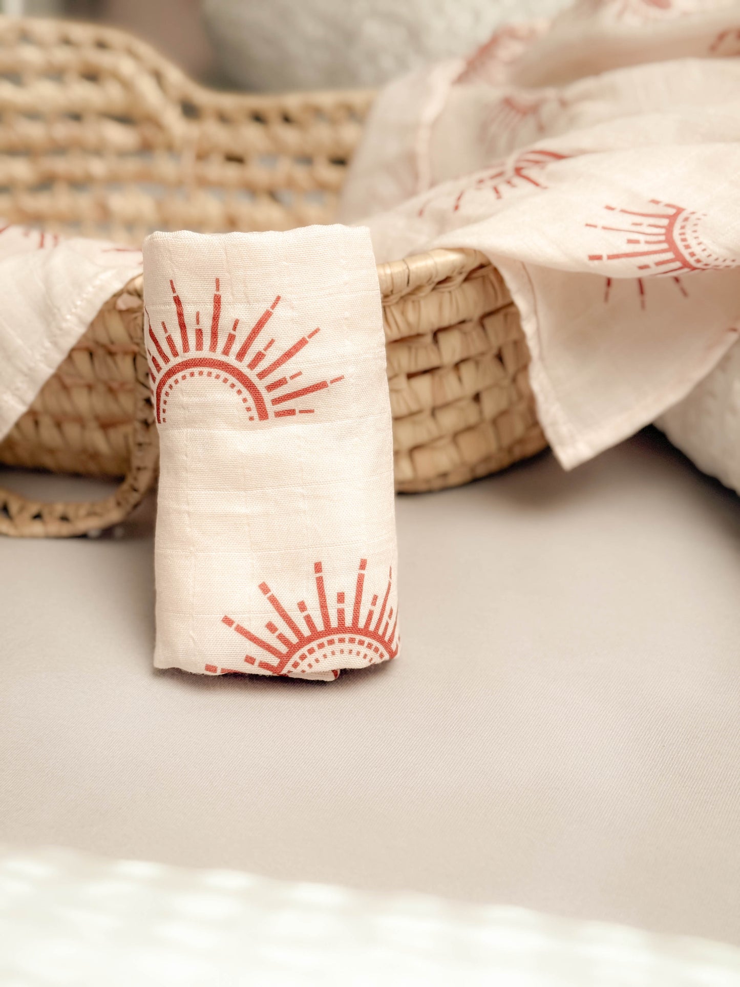 Mulltücher 2er Set - Sunset - 60x60cm