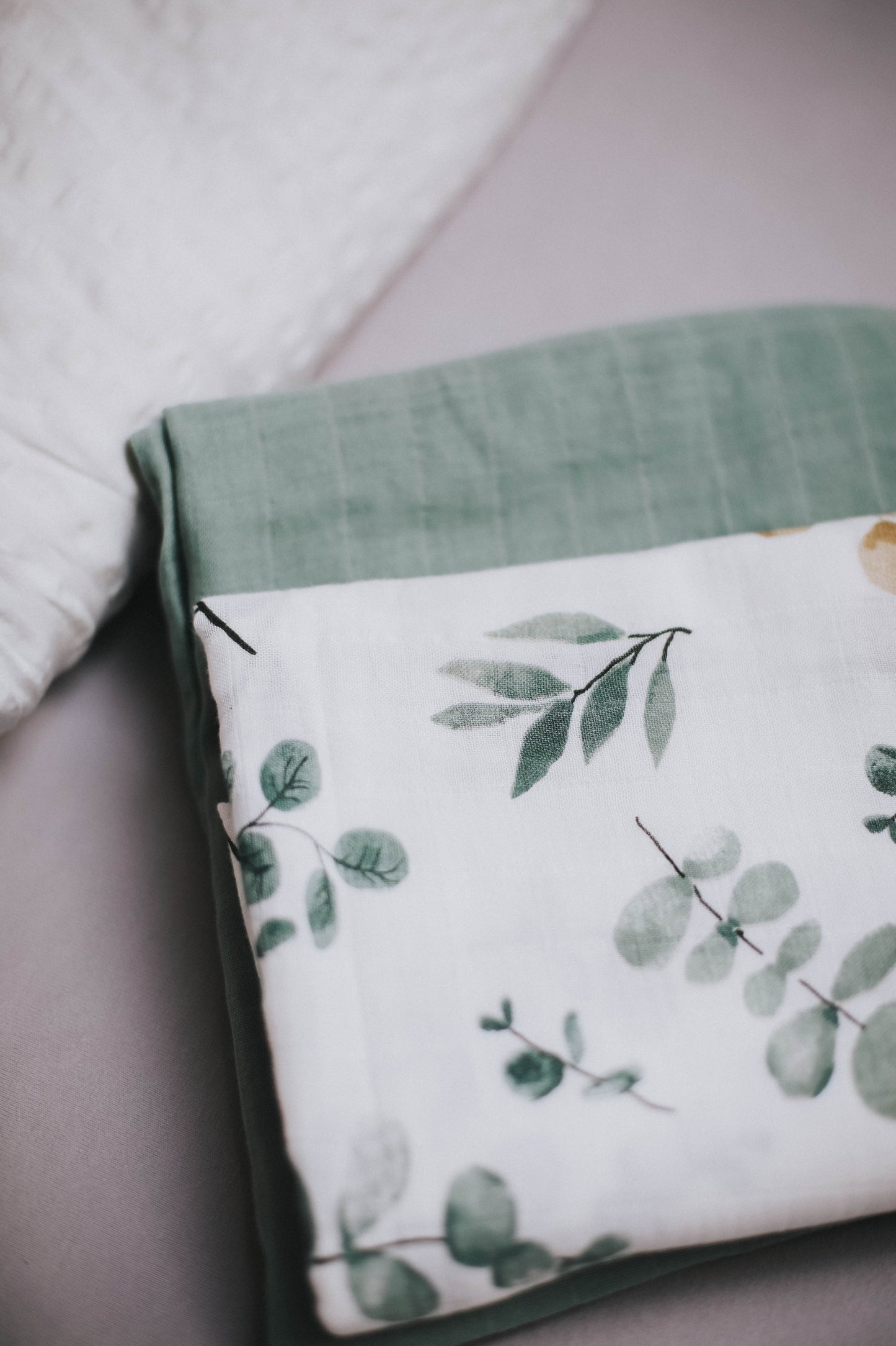 MUSSELIN XL SCHMUSETUCH - soft mint (120x120 cm)