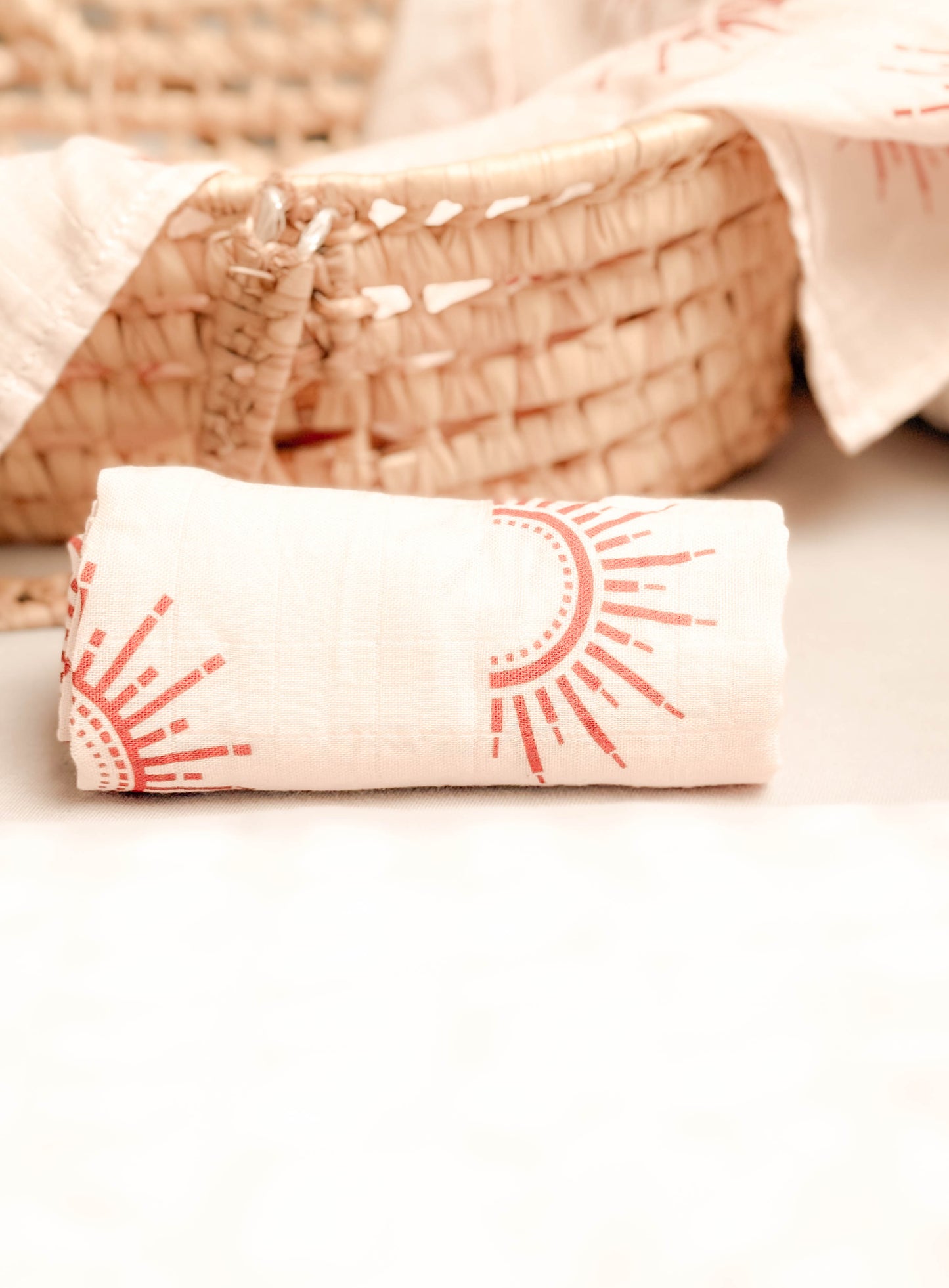 Mulltücher 2er Set - Sunset - 60x60cm