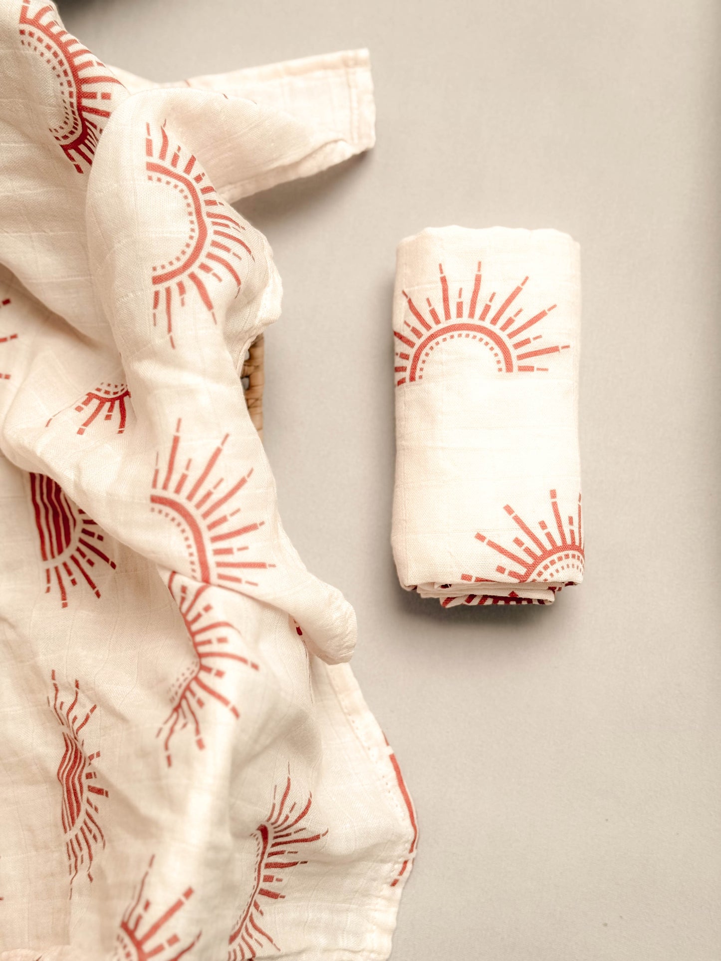 Mulltücher 2er Set - Sunset - 60x60cm